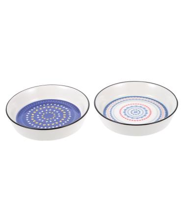 MAGICLULU 2pcs Dish Sushi Dipping Bowl Kitchen Utensils Japanese Sauce Bowl Small Condiment Bowls Dipping Bowls Condiments Ramekins Seasoning Holder Kitchen Gear Japanese-Style Ceramics