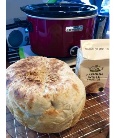 Wright's Premium White Bread Mix 500g X 5 Pack High in Fibre For Machine or Hand Baking Simply Add Water Baking Success Guaranteed Suitable for Vegetarians - Buy Online on SooperMarket.com