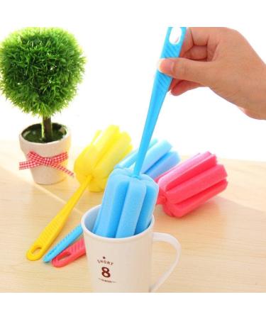 Sponge Cup Brush Sponge Cup Brush Glass Removable Cleaning Cleaning Brush Glass L3S8 - Buy Online on SooperMarket.com