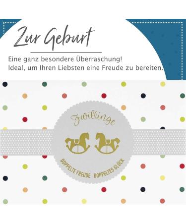 Vulli 616400 Sophie La Girafe Gift Set | Birth Cards for Girls | Birthday Cards with Animal Motif - 11 Bundle with 'Small Animals' Greeting Card - Buy Online on SooperMarket.com