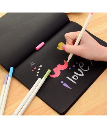 10-Piece PuTwo Marker Pens Coloured Pencils Set for DIY Photo Scrapbook Album, Multicolor - Buy Online on SooperMarket.com
