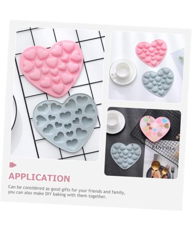 IMIKEYA 8 Pcs Mold Ice Cubes Chocolate Non- Stick Baking Tool Candy Chocolate Bottle Cooler Bag De para Gelatinas Candy Decor Hand Decor Baking Tools Biscuit Food Grade Silicone 17.1x15.1cmx4pcs Bluex4pcs - Buy Online on SooperMarket.com