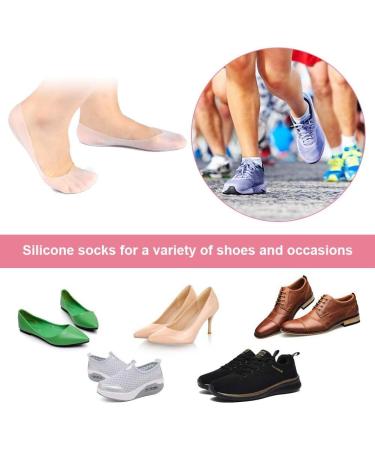 Buy Silicone Moisture Socks for Women | Full-Length Cracked Foot Care Stockings - Day & Night Protection - Buy Online on SooperMarket.com