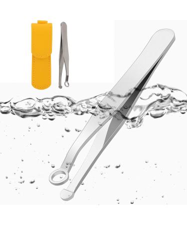 Universal Stainless Steel Tweezers & Nose Hair Cutter - Eyebrow Trimmers for Men & Women - Buy Online on SooperMarket.com