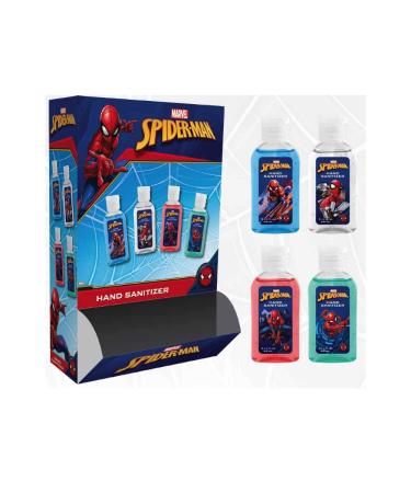 Spiderman Boys Travel Hand Sanitizer Pack - Set of 4 Mini Bottles for Kids - Buy Online on SooperMarket.com