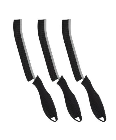 SXhyf Hard Bristle Crevice Cleaning Brush - Multifunctional Gap Cleaning Brush Bathroom Cleaning Brush Grout Brush Crevice Cleaning Tools for Household Use Kitchen Window Vehicle (3 Black) Black 3