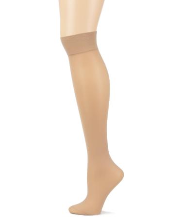 ELBEO women's support stockings semi-transparent 39-42 skin-coloured (3250 Sissi)