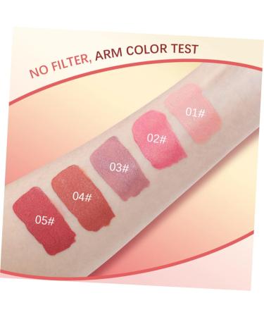 PLAFOPE 5pcs Blush Creme Makeup Face Creamy Eyeshadow Sheer Flush Makeup Supplies Eye Shadow Pigment Pigment - Buy Online on SooperMarket.com