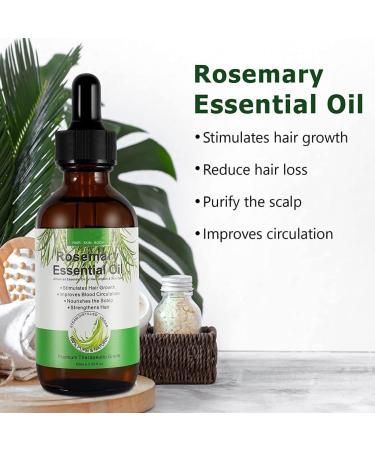 LAXED Rosemary Mint Scalp & Hair Strengthening Oil with & Essential Oils Nourishing Treatment - Buy Online on SooperMarket.com