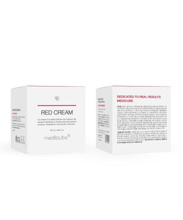 Medicube Red Cream 2.0 | Soothing Acne Treatment | BHA Niacinamide & Adenosine | Non-Comedogenic Korean Skincare (1.69fl.oz - Buy Online on SooperMarket.com
