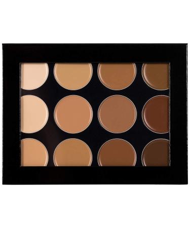 Mehron Celebre Pro-HD Cream Contour & Highlight Palette - 12 Colors - Buy Online on SooperMarket.com