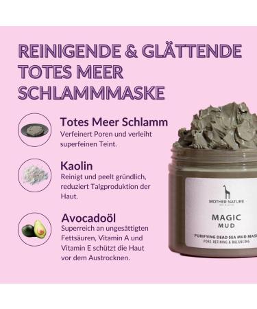 TOTES SEA Mask 250g | Vegan Anti-Acne Dead Sea Mud Mask for Men & Women | Natural Facial Mask for Clear Skin | Clay & Avocado | Best for Pimples & Blackheads - Buy Online on SooperMarket.com