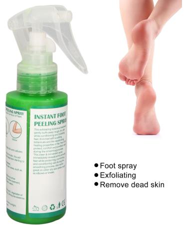 Feet Callus Remover Foot Exfoliating Spray Cleaning Moisturising Pedicure Dead Skin Exfoliator for Cracked Rough Heels Dry Skin - Buy Online on SooperMarket.com