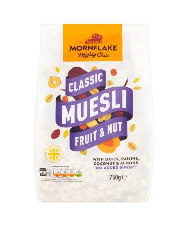 Mornflake Luxury Muesli Fruit and Nut 750 g