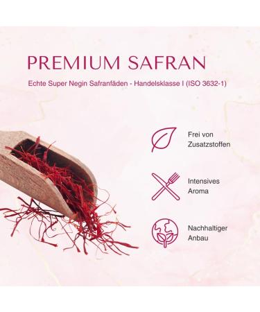Premium Saffron Threads 5g | Class 1 Super Negin - Highest Quality Saffron for Cooking & Baking - Buy Online on SooperMarket.com