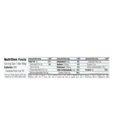Buy Energy Bar White Chocolate Macadamia Nut - 2.4oz | Pack of 12 | Healthy Snack - Buy Online on SooperMarket.com