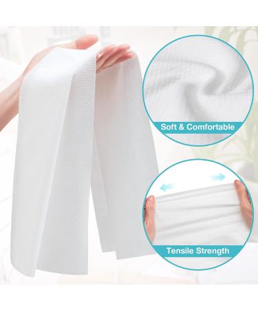 Noverlife 50 Pack Disposable Hair Towels - Non-Woven Salon & Spa Towels for Hair Drying, Foot Bath, and Travel - Disposable Guest Towel for Hair Care - Buy Online on SooperMarket.com