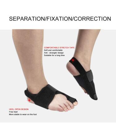 2-Piece Soft Toe Separator for Large Toes | Comfort & Pain Relief | Hallux Valgus Corrector - Buy Online on SooperMarket.com