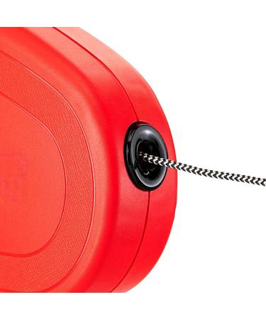 Buy Ferplast Flippy One Dog Leash for Large Dogs up to 35 kg - 5m Retractable Roller Leash with One-Button Lock - Red - Buy Online on SooperMarket.com