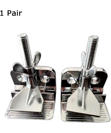 2Pcs Butterfly Hinge Clamp for Silk Screen Printing Hobby Printer with Four Screws - Buy Online on SooperMarket.com