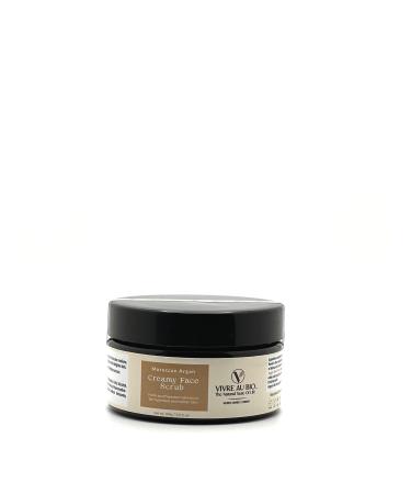 100% Natural Whipped Creamy Face Scrub Infused with Moroccan Argan 100g. Formulated in Sweden & Made in Morocco with 100% Moroccan Sourced Ingredients. ISO & GMP Certified.