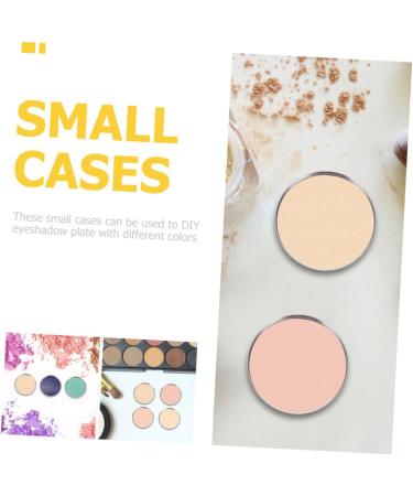 MAGICLULU 250 Pcs Eye Shadow Disk Paint Mixing Makeup Supplies Stainless Steel Miss Tinplate Cosmetics - Buy Online on SooperMarket.com