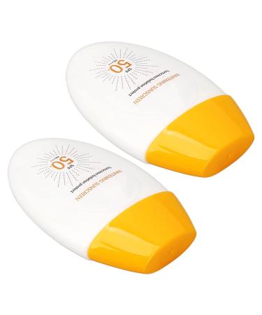 2 Pieces SPF 50 Sun Cream - UVA UVB Protection 45G for Home & Travel | International Shipping Available - Buy Online on SooperMarket.com