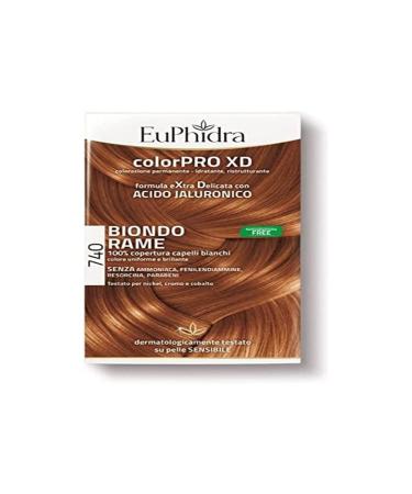 EuPhidra Colorpro XD Tincture Extra Soft Color 740 Copper Blonde