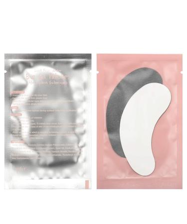 100 Pairs Under Eye Gel Patches for Eyelash Extensions - Disposable & Comfortable - Pink/Black - Shop Now! - Buy Online on SooperMarket.com