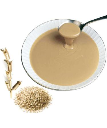 100% Natural Sesame Paste (Tahini) 600g | Vegan Gluten-Free No Preservatives or Additives - Buy Online on SooperMarket.com