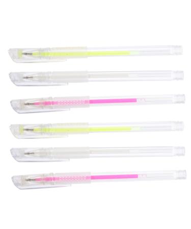 Gogogmee 6pcs Eyebrow Pen Position Eyebrow Mapping Pen Pen Multicolor Positioning Pen
