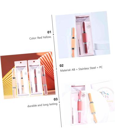 Buy Ipetboom Double-Headed Eyebrow Shaping Tool & Lady Shaver - Exfoliating Facial Hair Trimmer for Women | International Shipping Available - Buy Online on SooperMarket.com