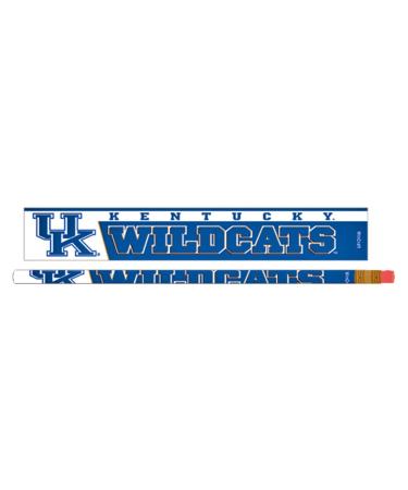 WinCraft NCAA University of Kentucky Pencil (6 Pack), Black