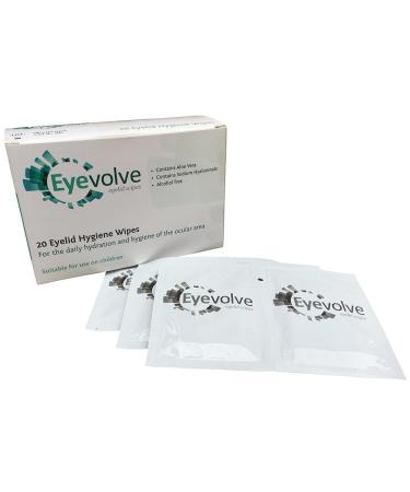 Boxes Eyetonic Eyelid Wipes with Aloe Vera 20 Wipes per Box