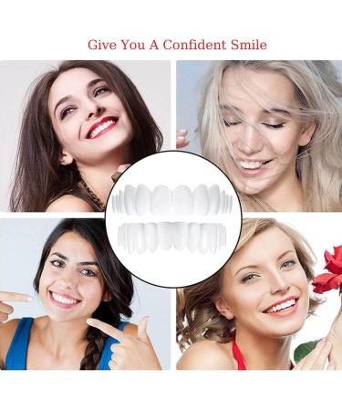 Natural Shade Temporary Fake Teeth Veneer for Confident Smile - Buy Online on SooperMarket.com