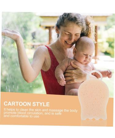 8 Pcs Baby Sponge Bath Balls - Comfortable Portable Body & Shower Scrubber for Infants - Essential Baby Bathing Accessories - Buy Online on SooperMarket.com