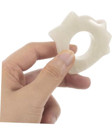 PLAFOPE Jade Scraping Instrument Gua Sha Stone The Tools Face Tool Skincare Essentials Massager Thumb - Buy Online on SooperMarket.com