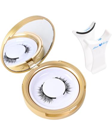 DASHIELL No Glue False Eyelashes | False Reusable Lashes - Natural Look False Lashes False Eyelashes Easy-to-Use Applicator Strong Magnets For Beginners - Buy Online on SooperMarket.com