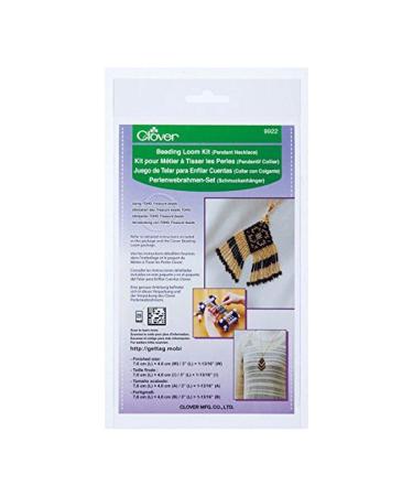 Clover 9922 Beading Loom Kit, Pendant Brooch