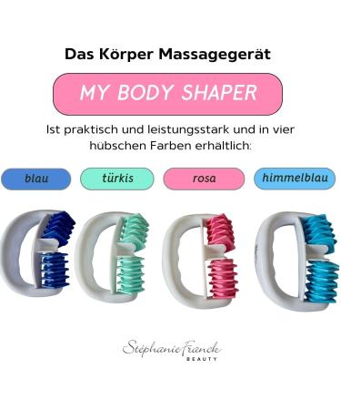 Stephanie Franck Beauty My Body Shaper - Ultimate Cellulite Massager for Thighs Stomach Hips Buttocks & Arms - Pink | International Shipping Available - Buy Online on SooperMarket.com