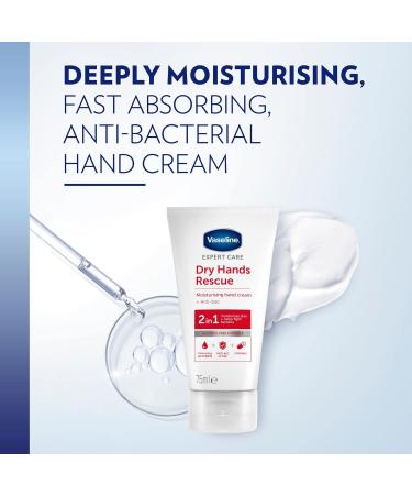 HAND CREAM Vaseline Anti-Bac Intensive Care Hand Cream 75ml - Buy Online on SooperMarket.com