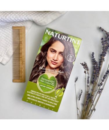 Naturtint Permanent Hair Color 6A Dark Ash Blonde - Ammonia-Free, Vegan, Cruelty-Free | Up to 100% Gray Coverage | Long-Lasting Results - Buy Online on SooperMarket.com