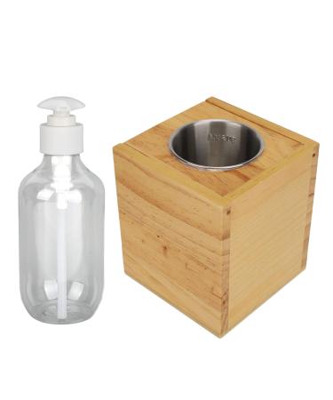 Heating massage oil warmer fast heating single bottle interior lining made of aluminum alloy fast heat lotion warmer with temperature control (EU connector)