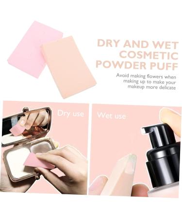 Anneome 2 Sets Triangle Puff Wedge Foundation Sponge Triangle Makeup Sponges Loose Makeup Blending Sponge Makeup Puff Powder Puff Makeup Wedges Cosmetic Hydrophilic Polyurethane Puffs - Buy Online on SooperMarket.com