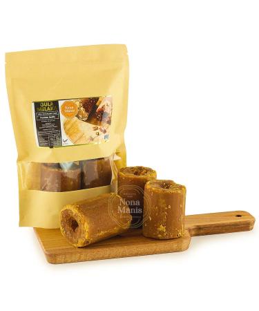 NONA MANIS Coconut Palm Sugar Flower Sap Original Malaysia Gula Malacca (Gula Melaka) Nisan Nise Kerek Juice Premium Quality Pure 17.6oz (500grams)