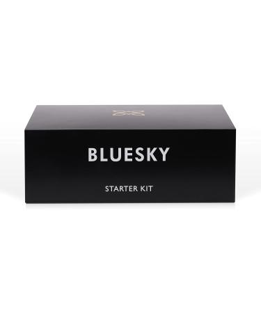 Bluesky Gel Nail Polish Starter Kit with 24W UV LED Lamp - 3 Gel Polishes, Cleanser, Top & Base Coat, Nail File - Amazon Exclusive - Buy Online on SooperMarket.com