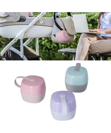 Alomejor 3-Piece BPA-Free Pacifier Holder Case | Food-Grade Large Capacity for Milk Powder & Snacks | Perfect for Travel & Storage - Buy Online on SooperMarket.com