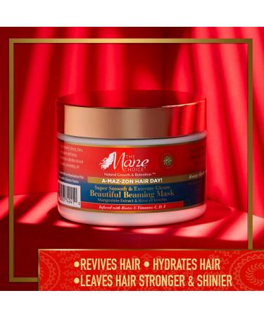The Mane Choice A-MAZ-ZON HAIR DAY - Deep Conditioning Hair Mask for Dry Hair | Biotin & Vitamins C D E (12 OZ) - Shop Internationally - Buy Online on SooperMarket.com