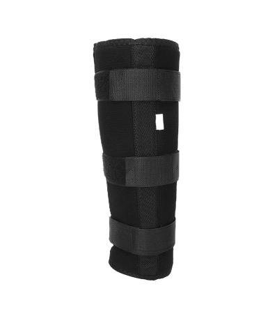 Dioche Calf Support Brace Adjustable Shin Splint Compression Calf Wrap Support Lower Leg Wrap Calf Fixed Stabilizer Splint Tibia and Fibula Protector Shank Fracture Fixation Strap for Men Women(L)