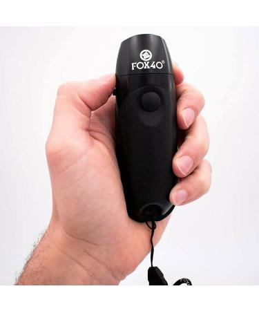 Fox 40 Electronic Whistle Black - Loud and Portable Sports Whistle - Buy Online on SooperMarket.com